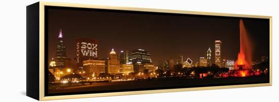 Chicago White Sox  skyline-Patrick  J. Warneka-Framed Premier Image Canvas