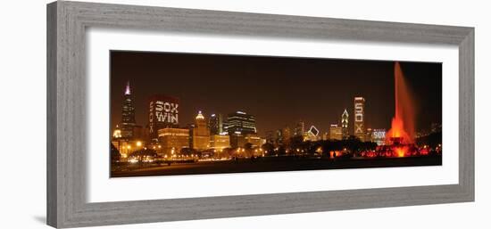 Chicago White Sox  skyline-Patrick  J. Warneka-Framed Photographic Print