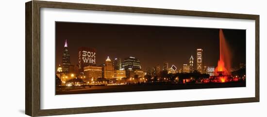 Chicago White Sox  skyline-Patrick  J. Warneka-Framed Photographic Print