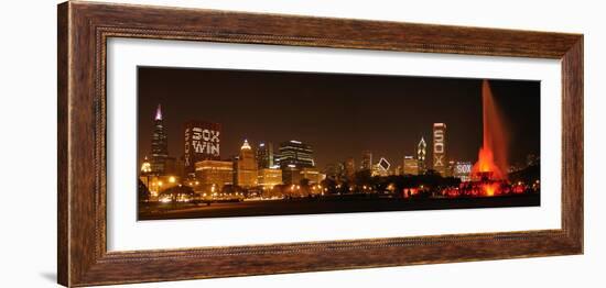 Chicago White Sox  skyline-Patrick  J. Warneka-Framed Photographic Print