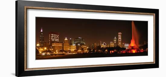 Chicago White Sox  skyline-Patrick  J. Warneka-Framed Photographic Print