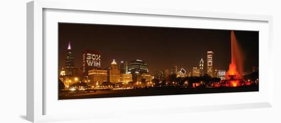 Chicago White Sox  skyline-Patrick  J. Warneka-Framed Photographic Print