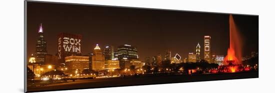 Chicago White Sox  skyline-Patrick  J. Warneka-Mounted Photographic Print