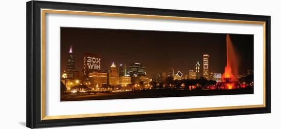 Chicago White Sox  skyline-Patrick  J. Warneka-Framed Photographic Print