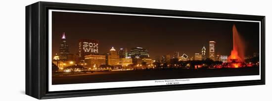 Chicago White Sox world Champions  Skyline-Patrick  J. Warneka-Framed Premier Image Canvas