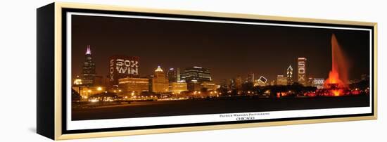 Chicago White Sox world Champions  Skyline-Patrick  J. Warneka-Framed Premier Image Canvas