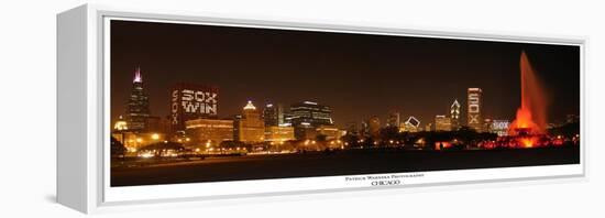 Chicago White Sox world Champions  Skyline-Patrick  J. Warneka-Framed Premier Image Canvas