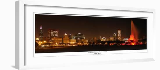 Chicago White Sox world Champions  Skyline-Patrick  J. Warneka-Framed Photographic Print