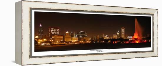 Chicago White Sox world Champions  Skyline-Patrick  J. Warneka-Framed Premier Image Canvas