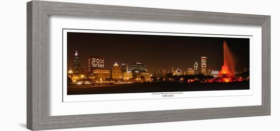 Chicago White Sox world Champions  Skyline-Patrick  J. Warneka-Framed Photographic Print