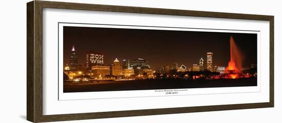 Chicago White Sox world Champions  Skyline-Patrick  J. Warneka-Framed Photographic Print