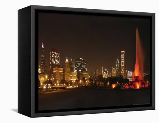 Chicago Whitesox Skyline-Patrick Warneka-Framed Premier Image Canvas