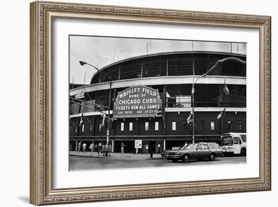 Chicago: Wrigley Field-null-Framed Giclee Print