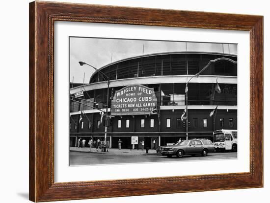 Chicago: Wrigley Field-null-Framed Giclee Print