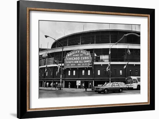 Chicago: Wrigley Field-null-Framed Giclee Print