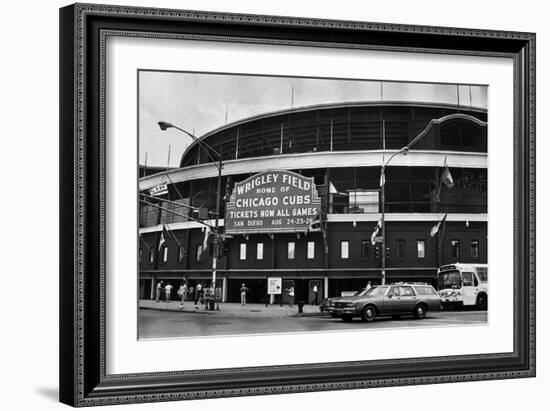 Chicago: Wrigley Field-null-Framed Giclee Print