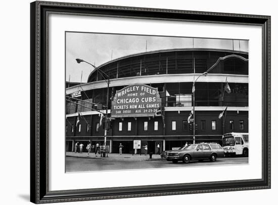 Chicago: Wrigley Field-null-Framed Giclee Print