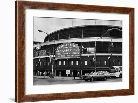 Chicago: Wrigley Field-null-Framed Giclee Print