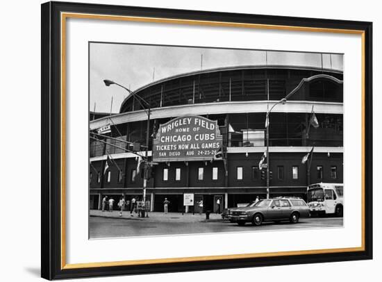 Chicago: Wrigley Field-null-Framed Giclee Print