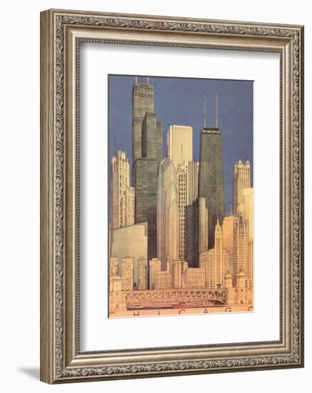 Chicago-Craig Holmes-Framed Art Print