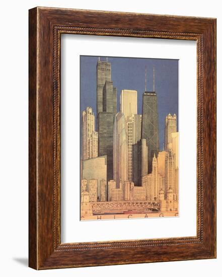 Chicago-Craig Holmes-Framed Art Print