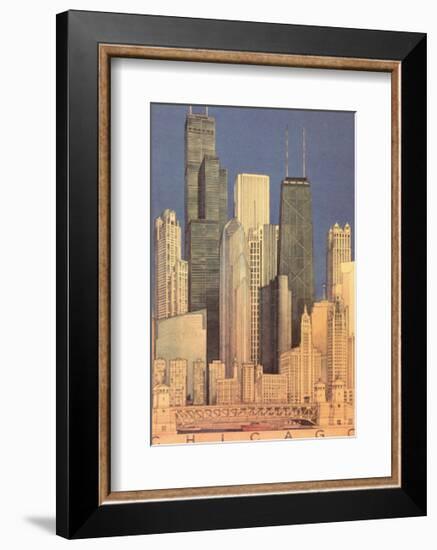 Chicago-Craig Holmes-Framed Art Print