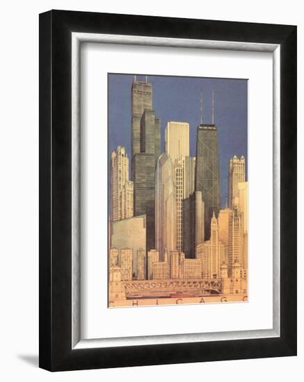 Chicago-Craig Holmes-Framed Art Print