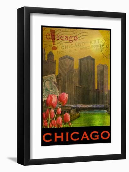 Chicago-Chris Vest-Framed Art Print