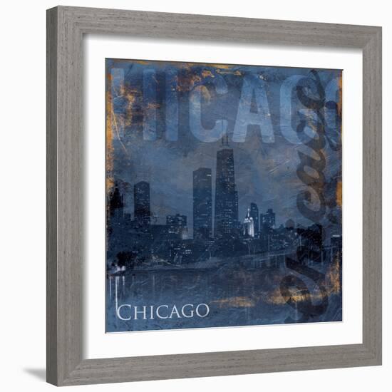 Chicago-Jace Grey-Framed Art Print