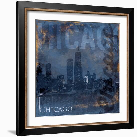 Chicago-Jace Grey-Framed Art Print