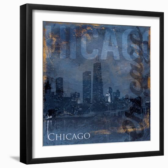 Chicago-Jace Grey-Framed Art Print