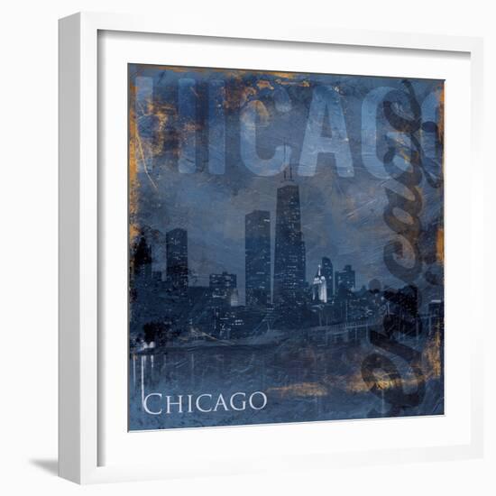 Chicago-Jace Grey-Framed Art Print