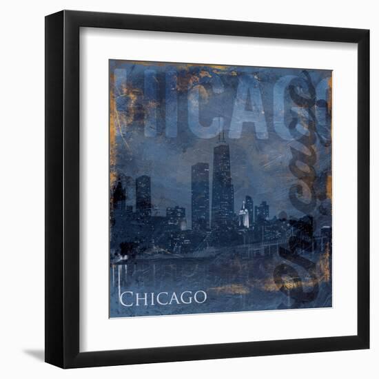 Chicago-Jace Grey-Framed Art Print