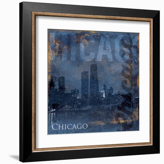 Chicago-Jace Grey-Framed Art Print