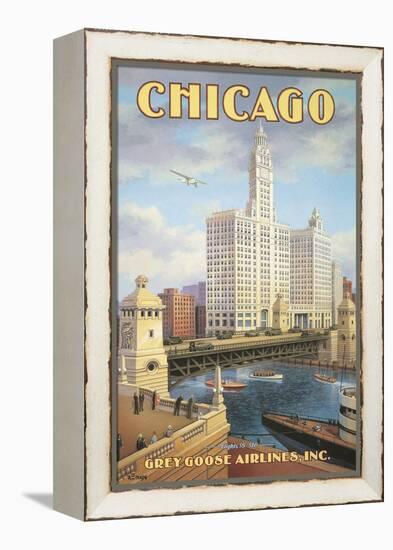 Chicago-Kerne Erickson-Framed Stretched Canvas