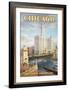 Chicago-Kerne Erickson-Framed Art Print