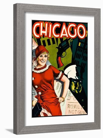 Chicago-null-Framed Premium Giclee Print