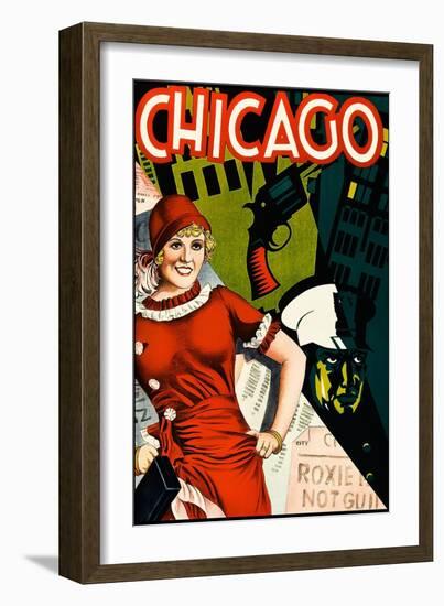 Chicago-null-Framed Premium Giclee Print