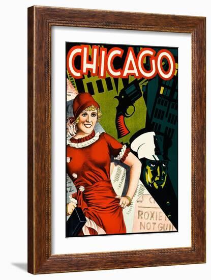 Chicago-null-Framed Premium Giclee Print