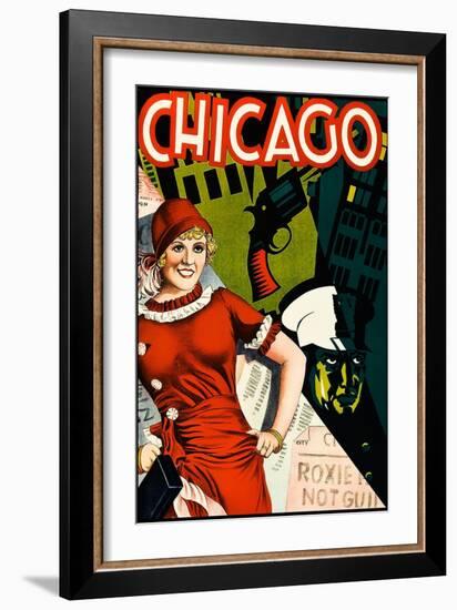 Chicago-null-Framed Premium Giclee Print