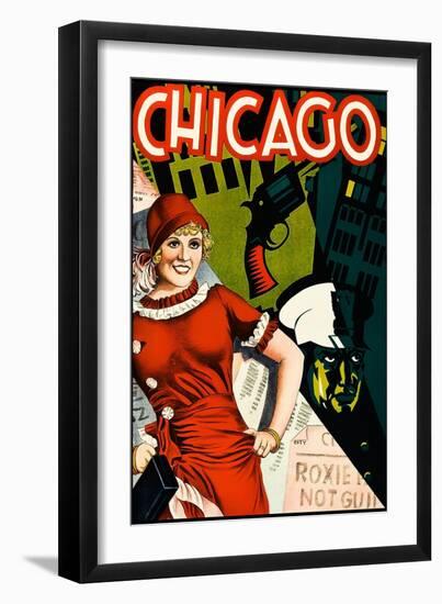 Chicago-null-Framed Premium Giclee Print