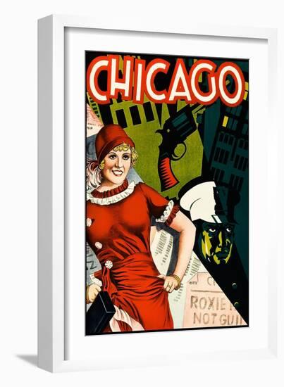 Chicago-null-Framed Premium Giclee Print