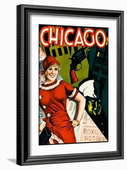 Chicago-null-Framed Art Print