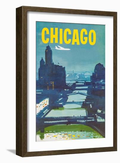 Chicago-Austin Briggs-Framed Art Print