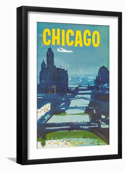 Chicago-Austin Briggs-Framed Art Print