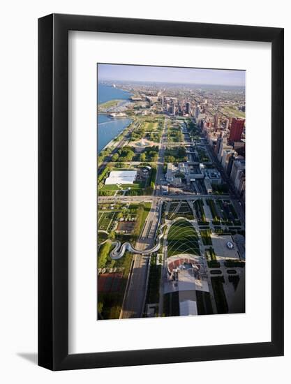Chicagos Front Yard-Steve Gadomski-Framed Photographic Print