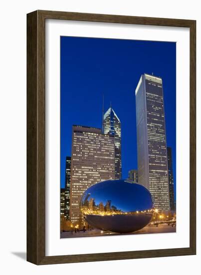 Chicagos Millennium Park-Steve Gadomski-Framed Photographic Print