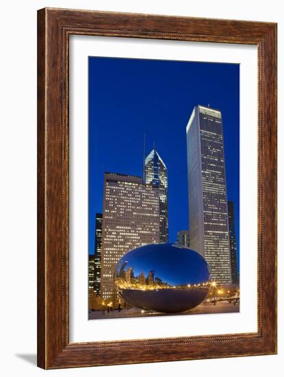 Chicagos Millennium Park-Steve Gadomski-Framed Photographic Print