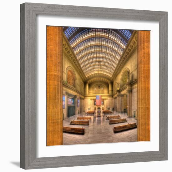 Chicagos Union Station-Steve Gadomski-Framed Photographic Print