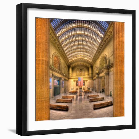 Chicagos Union Station-Steve Gadomski-Framed Photographic Print
